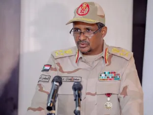 نائب رئيس مجلس السيادة بالسودان محمد حمدان دقلو "حميدتي"