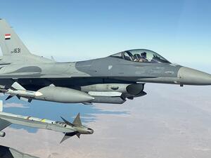 غارة عراقية على داعش