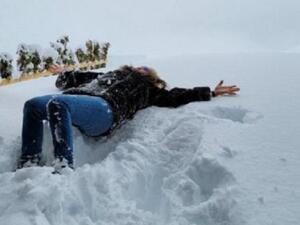  تراكم الثلوج على الجبال والمرتفعات