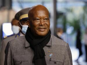 Burkina Faso's President Roch Marc Christian Kabore