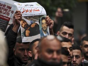Hisham Abu Hawash is on a hunger strike
