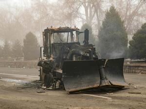 Dozens of corpses are lined up in morgue after Kazakhstan forces attacked protesters