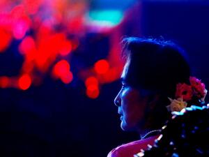 Myanmar deposed president Aung San Suu Kyi