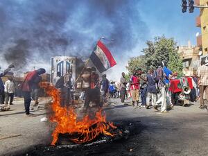 anti-coup protests continue in Sudan 