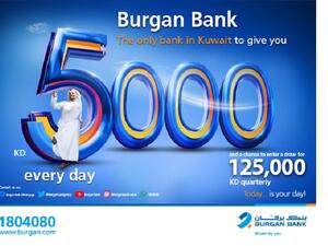 Burgan Bank Announces Names Of The Daily Lucky Winners Of Yawmi Account Draw