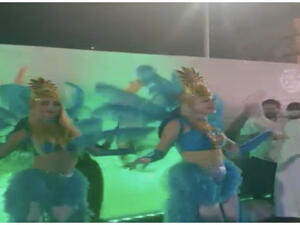 Samba dancers join the Jazzan Festival in Saudi