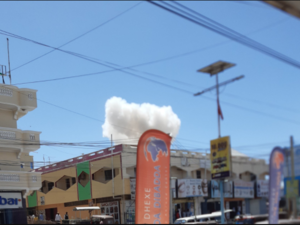 Huge explosion in Mogadishu, Somalia