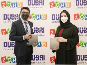 خلال الحدث "دبي للثقافة" و"زوهو" توقعان اتفاقية تعاون لدعم التحول الرقمي لرواد الأعمال الإبداعية في دبي