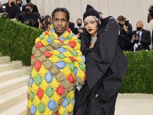 ASAP Rocky and Rihanna