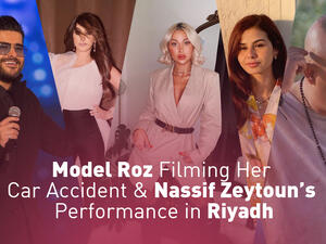 Model Roz Filming Her Car Accident & Nassif Zeytoun’s Performance in Riyadh