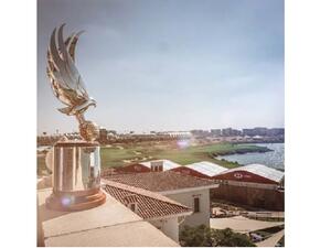 2022 Abu Dhabi HSBC Championship Trophy Visits Iconic Destinations On Yas Island
