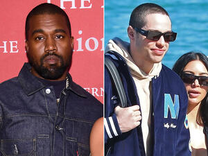 كيم كارداشيان وبيت ديفيدسون وكانيه ويست