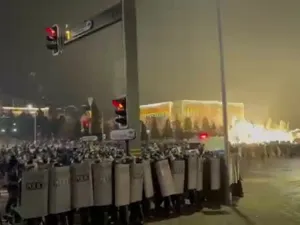 احتجاجات في كازاخستان