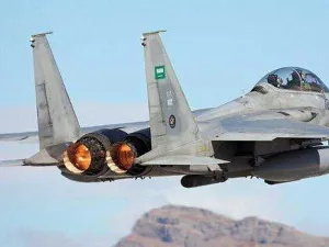 مقاتلة سعودية