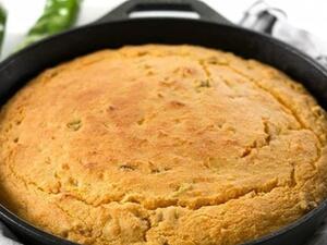 فطيرة البطاطا الحلوة والذرة