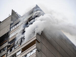 Six Killed in Residential Building Fire in India