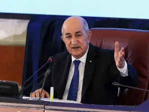 الرئيس الجزائري عبد المجيد تبون
