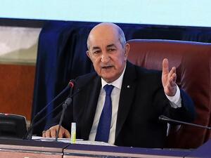 الرئيس الجزائري عبد المجيد تبون