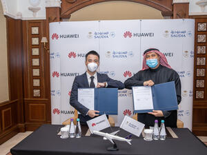 "هواوي" و "الخطوط السعودية" توقّعان مذكرة تفاهم لإدراج تطبيق "السعودية" على   AppGallery