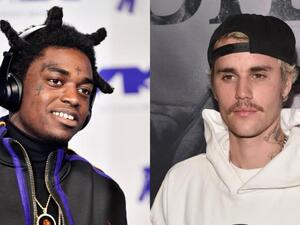 جاستين بيبر وكوداك بلاك