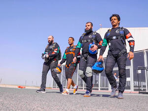 Nissan Al Babtain Sponsors Largest Flag Flown While Skydiving In Kuwait