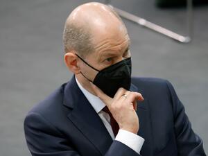 German leader Olaf Scholz 