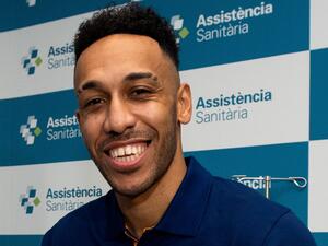 Pierre-Emerick Aubameyang (Photo: @FCBarcelona_es) Pierre-Emerick Aubameyang (Photo: @FCBarcelona_es)