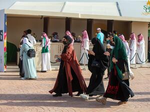 السعوديات يتألقن في كأس السعودية للخيل