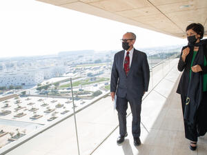 QF President Of Higher Education Meets Us Envoy At Education City
