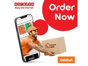 Ooredoo تتيح الاشتراك في باقات الإنترنت المنزلي عبر تطبيقي ’طلبات‘ و’تم دن‘