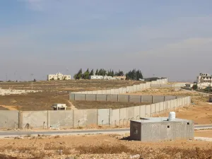 الحدود المشتركة بين الأردن وسوريا