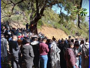 مئات المغاربة يشيعون الطفل ريان 