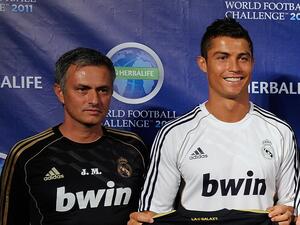 Jose Mourinho and Cristiano Ronaldo (Photo: AFP)