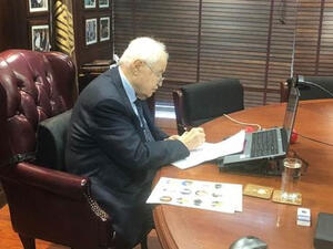 Abu-Ghazaleh, A Keynote Speaker At The 1st International Conference On Technology, Law And Education In Morocco