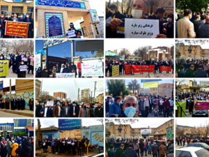 Iran teachers protests 