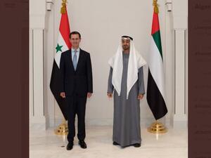 الاسد يزور الامارات 