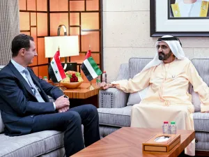 محمد بن راشد يستقبل الرئيس السوري بشار الأسد في دبي