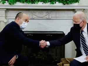 الرئيس الأمريكي جو بايدن ورئيس الوزراء الإسرائيلي نفتالي بينيت