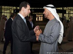 بشار الاسد في الامارات
