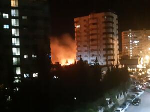 حريق في مول الحمراء