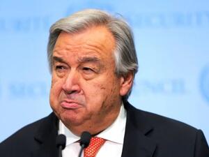 الأمين العام للأمم المتحدة انطونيو غوتيريش