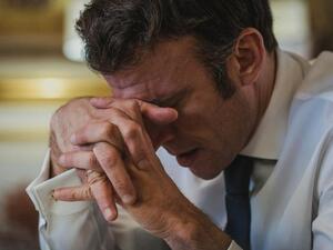 الرئيس الفرنسي إيمانويل ماكرون