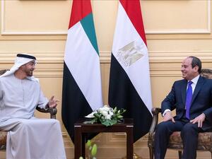 ابن زايد في مصر 