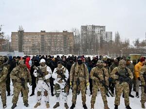 Soldiers for the Ukraine war 