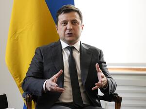 Ukrainian President Volodymyr Zelenskyy