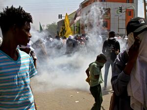 anti-coup protesters hit the streets again in Sudan