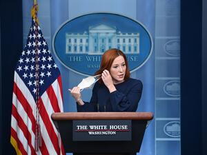 Jen Psaki tests positive for COVID for the second time