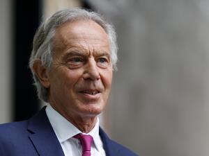Former British Prime Minister Tony Blair
