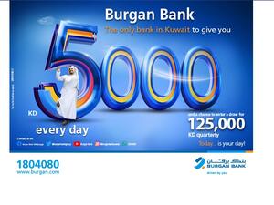 Burgan Bank Announces Names of the Daily Lucky Winners of Yawmi Account Draw