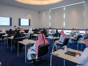 Qatari Diplomats in Georgetown Degree Program Gain Insights Through Dialogue at QF